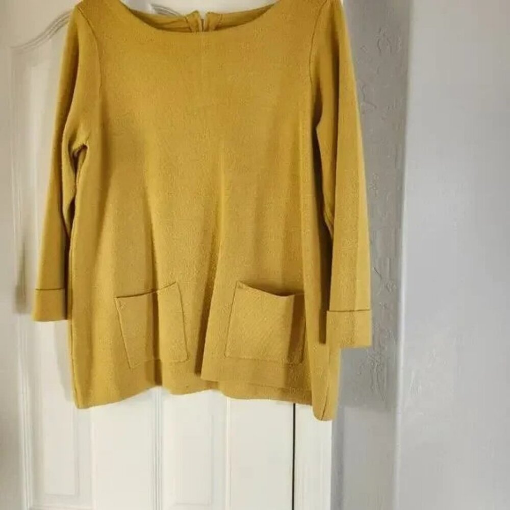 Cynthia Rowley Medium Yellow Sweater